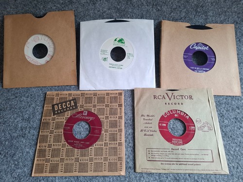 Classic christmas 45s - 5,